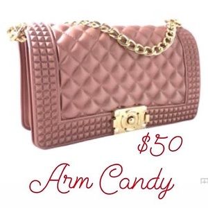 Medium Sized Blush Pink Purse
